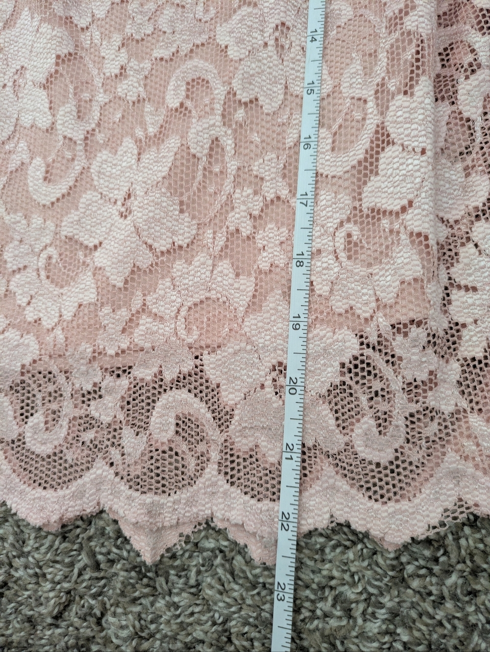 Y2K Fairy Coquette Pink Lace Top Soft Girl Feminine Small - Picture 7 of 7